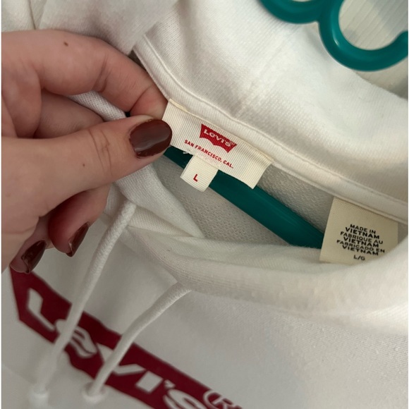 Levi’s White Graphic Hoodie - Picture 4 of 4